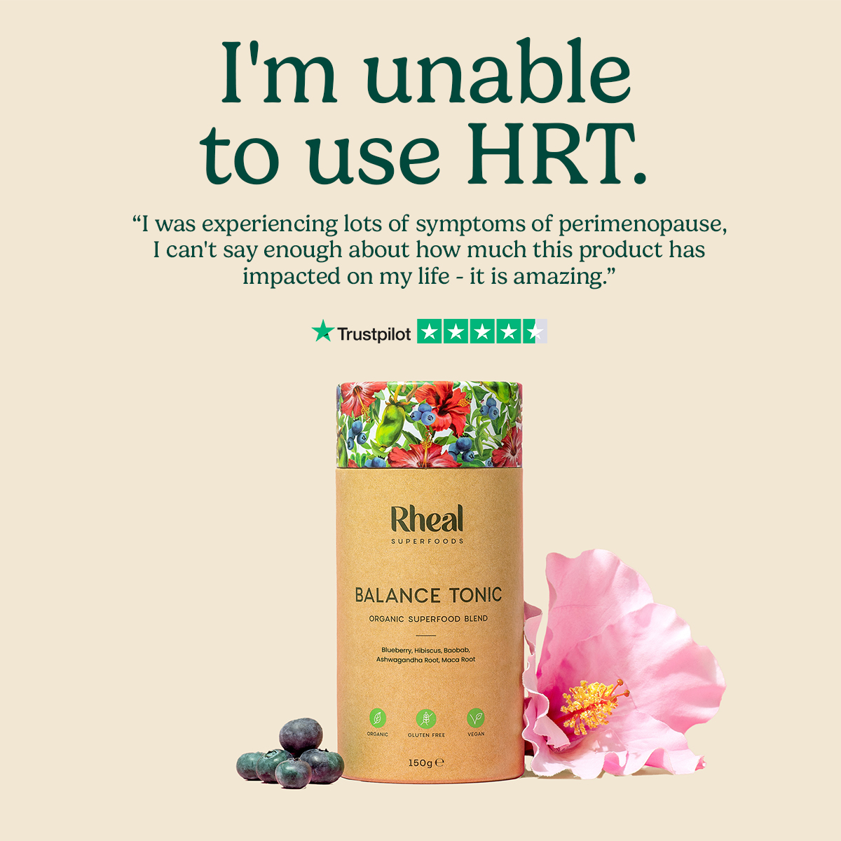 Rheal Facebook ad