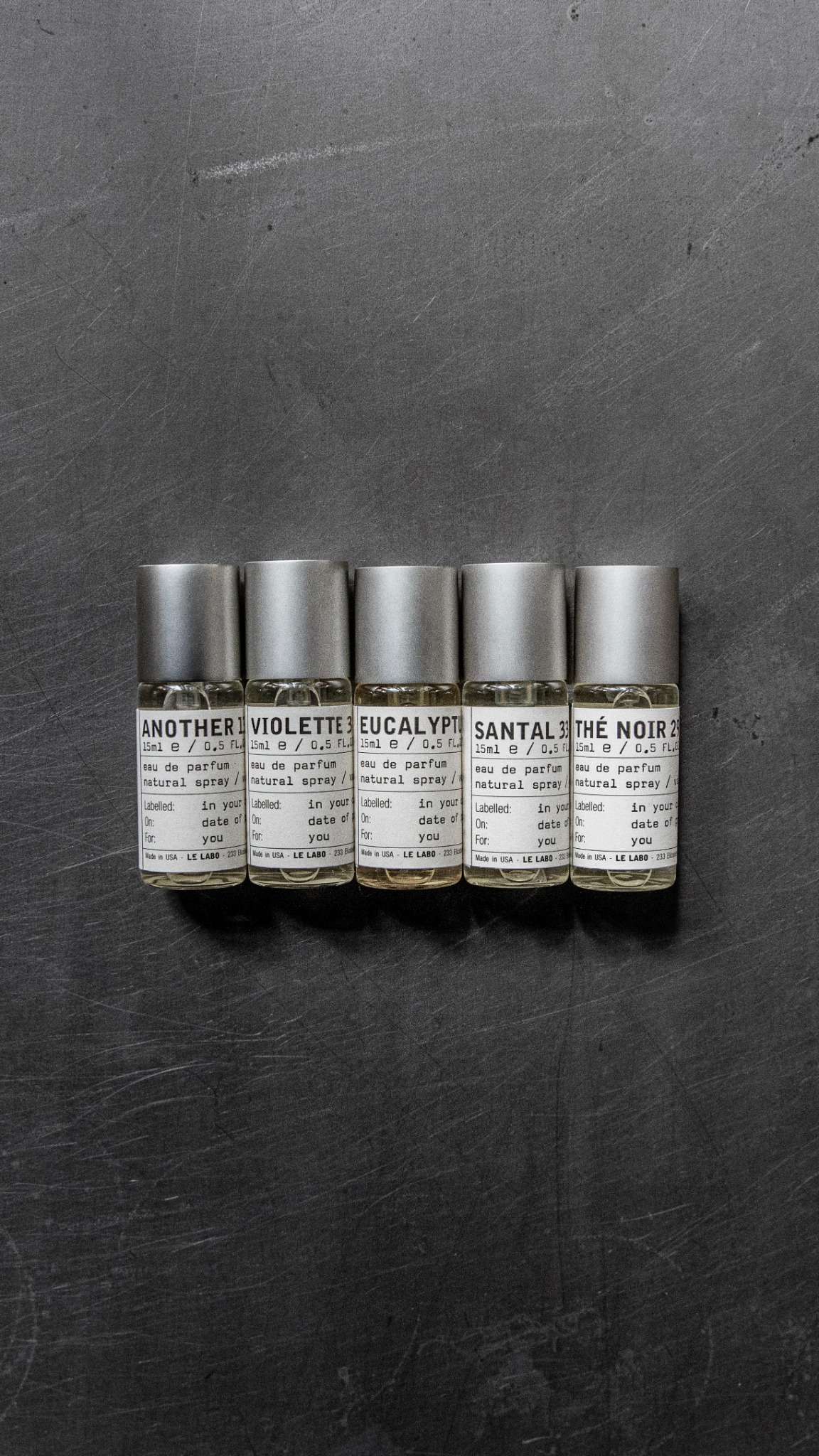 Le Labo Fragrances Facebook ad
