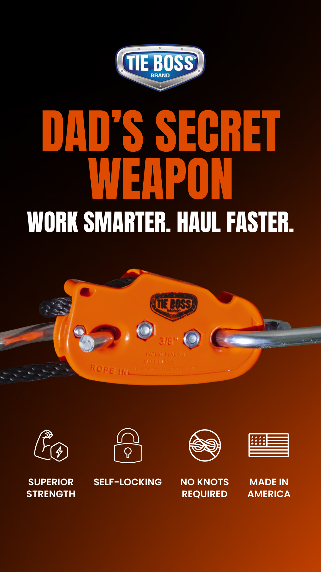 TieBoss Facebook ad