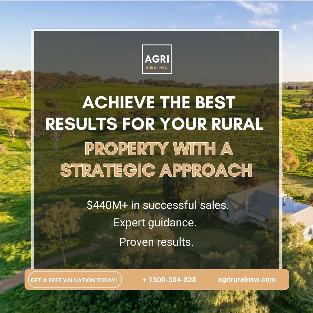 Agri Rural NSW Facebook ad: Backed by Experience. Built for Results