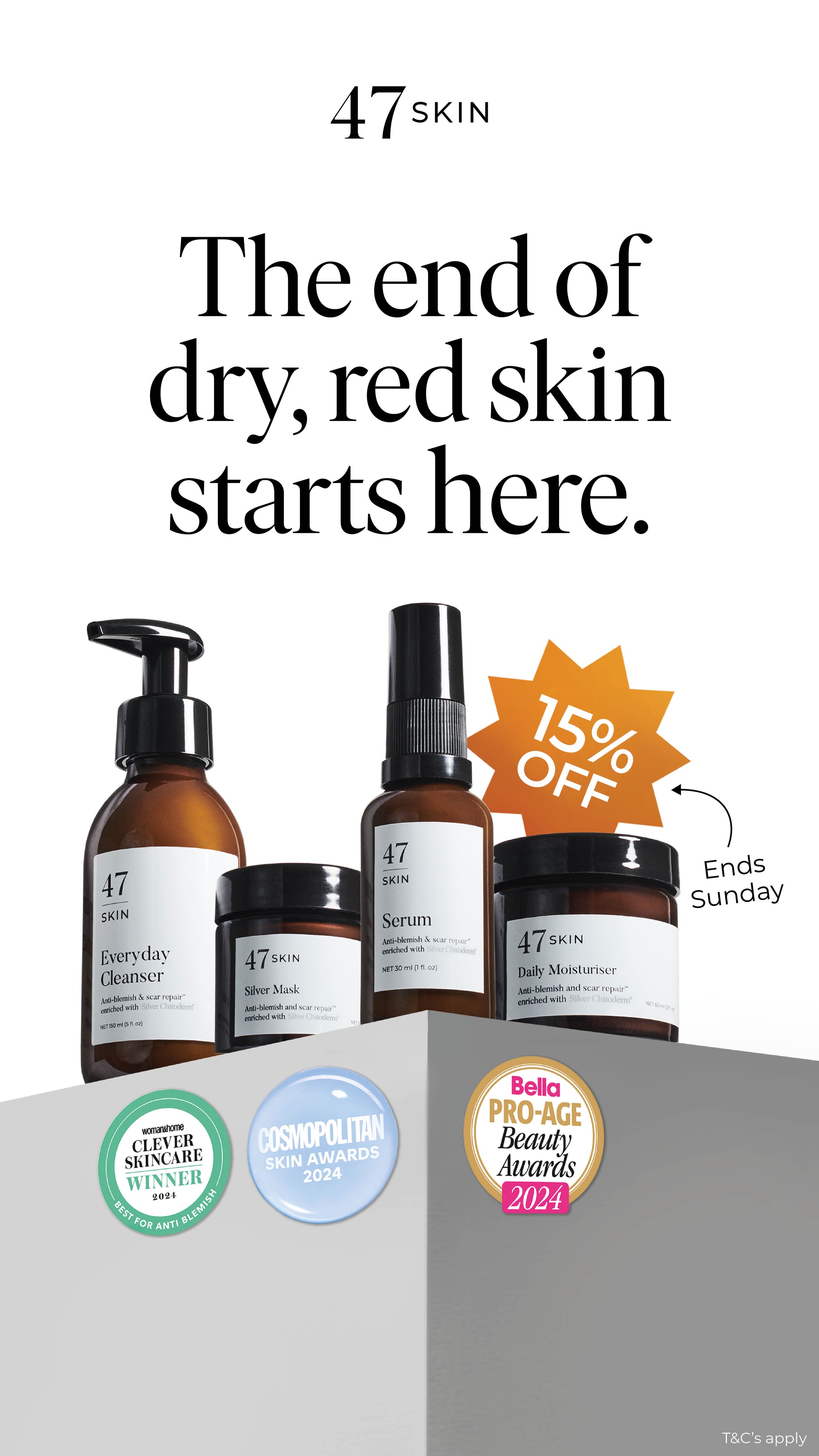 47Skin Facebook ad