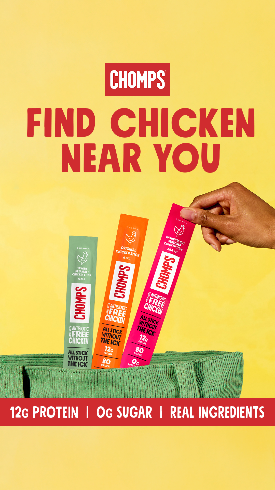 Chomps Facebook ad