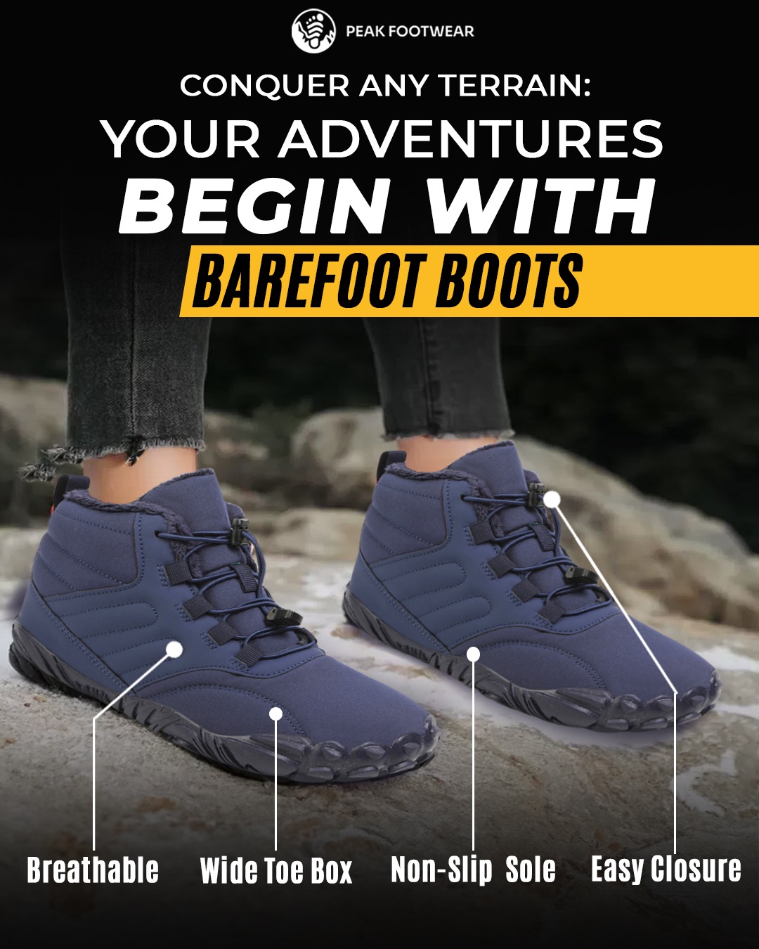 Peak Footwear Facebook ad