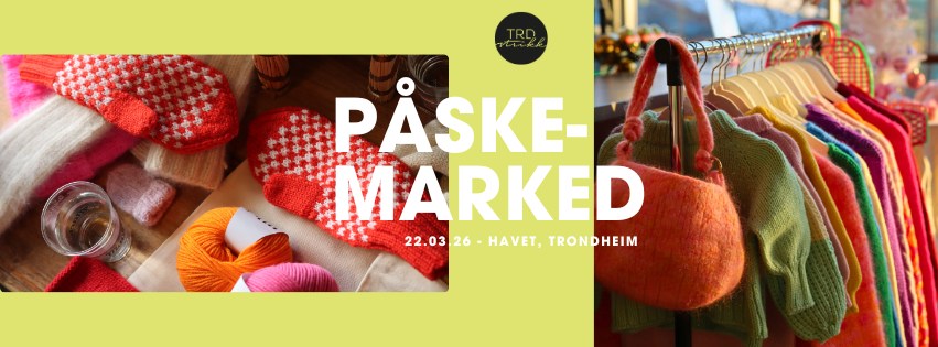TRDstrikk Facebook ad: TRDSTRIKK PÅSKEMARKED