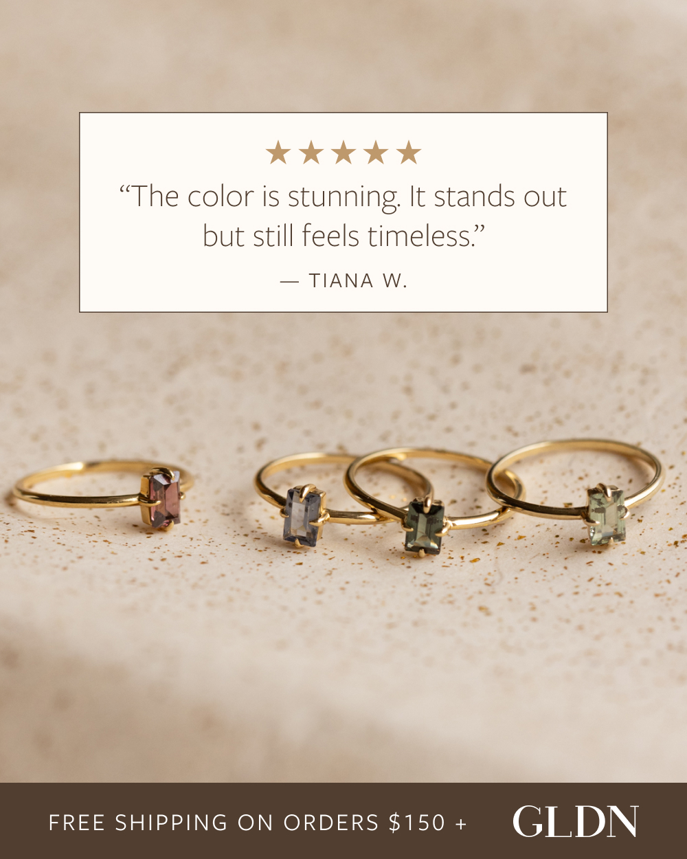 GLDN - Personal, Handmade Jewelry Facebook ad
