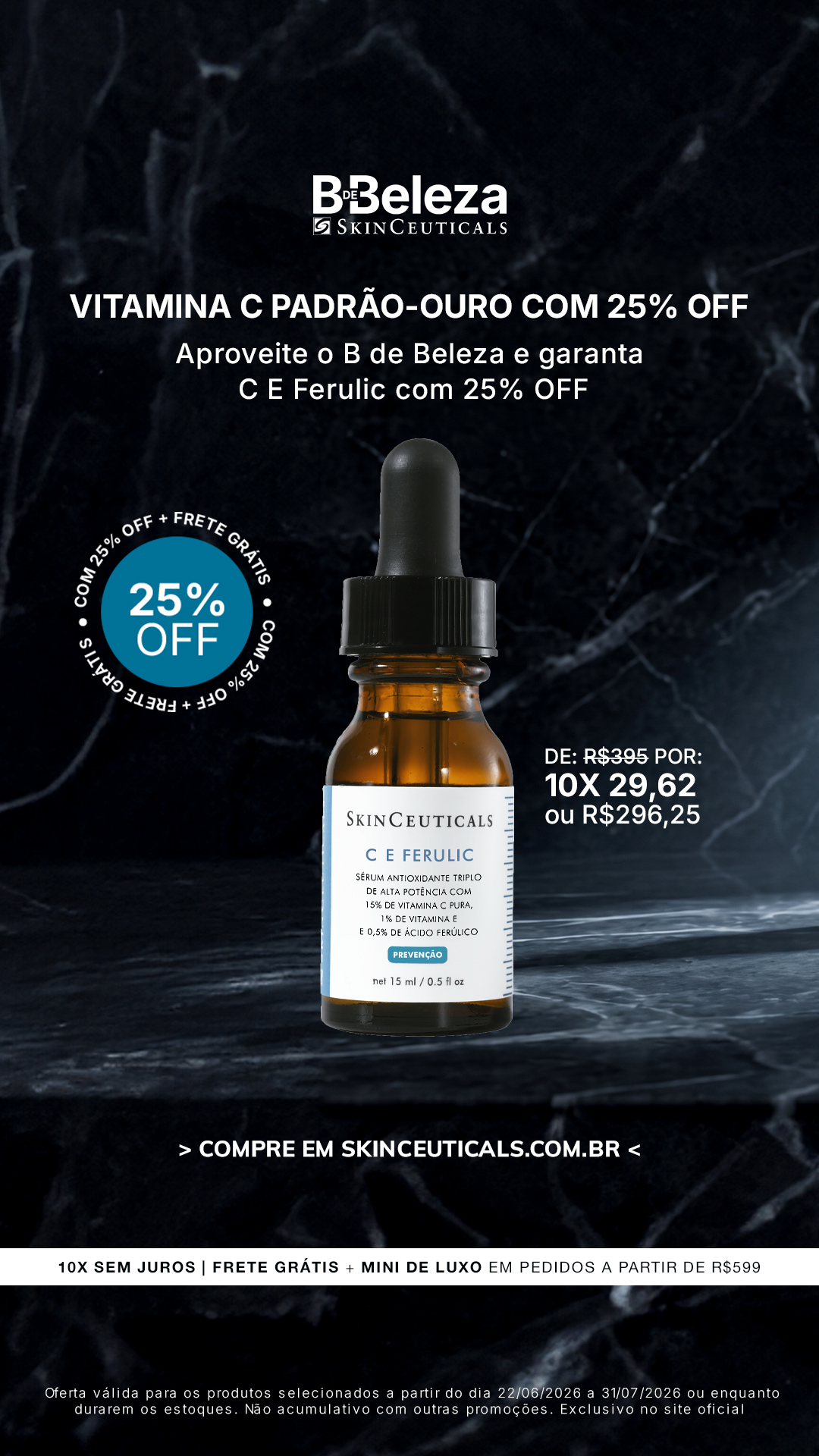 SkinCeuticals Facebook ad