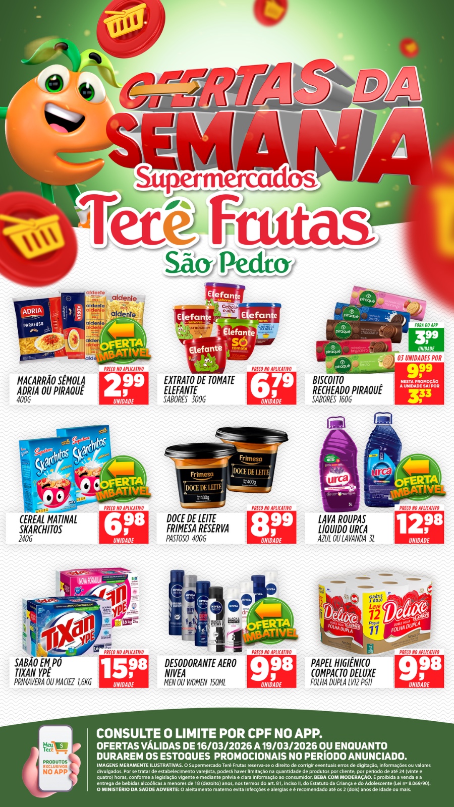 Super Terê Frutas São Pedro Facebook ad