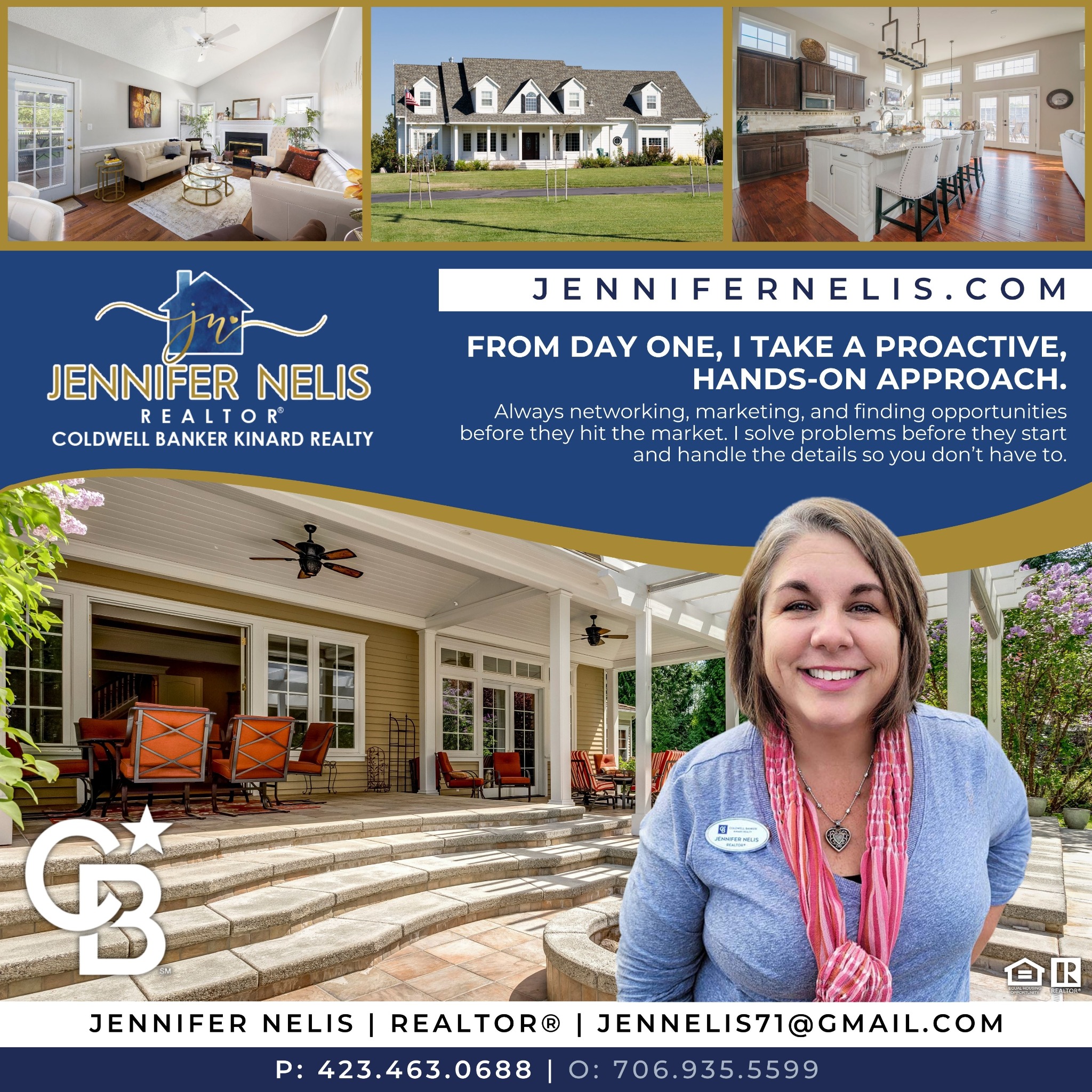 Jennifer Nelis, Realtor: Coldwell Banker Kinard Realty Facebook ad: Jennifer Nelis, Ringgold Georgia Real Estate…