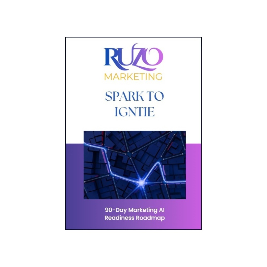 RUZO Marketing Facebook ad: Most marketing AI initiatives fail-not because of the…