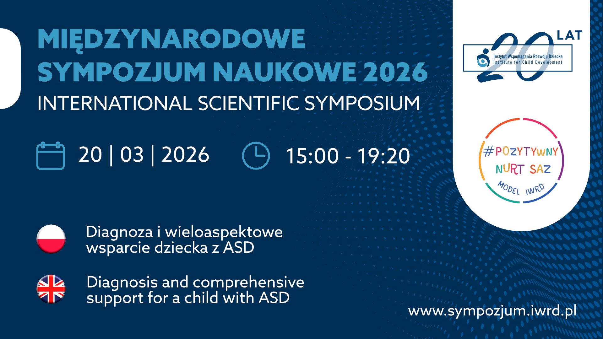 Instytut Wspomagania Rozwoju Dziecka Facebook ad: XVI Międzynarodowe Sympozjum Naukowe IWRD Diagnoza i…