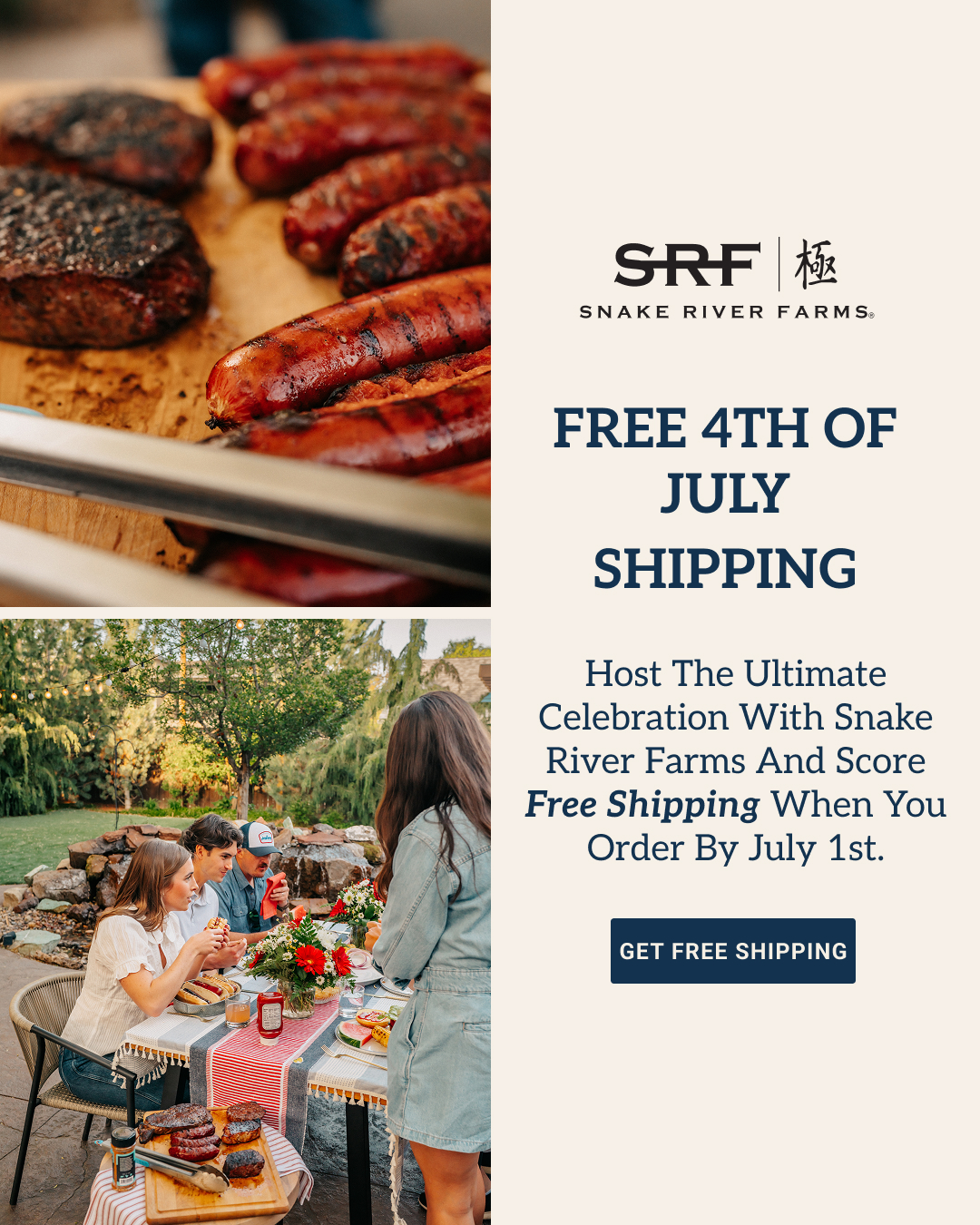 Snake River Farms Facebook ad