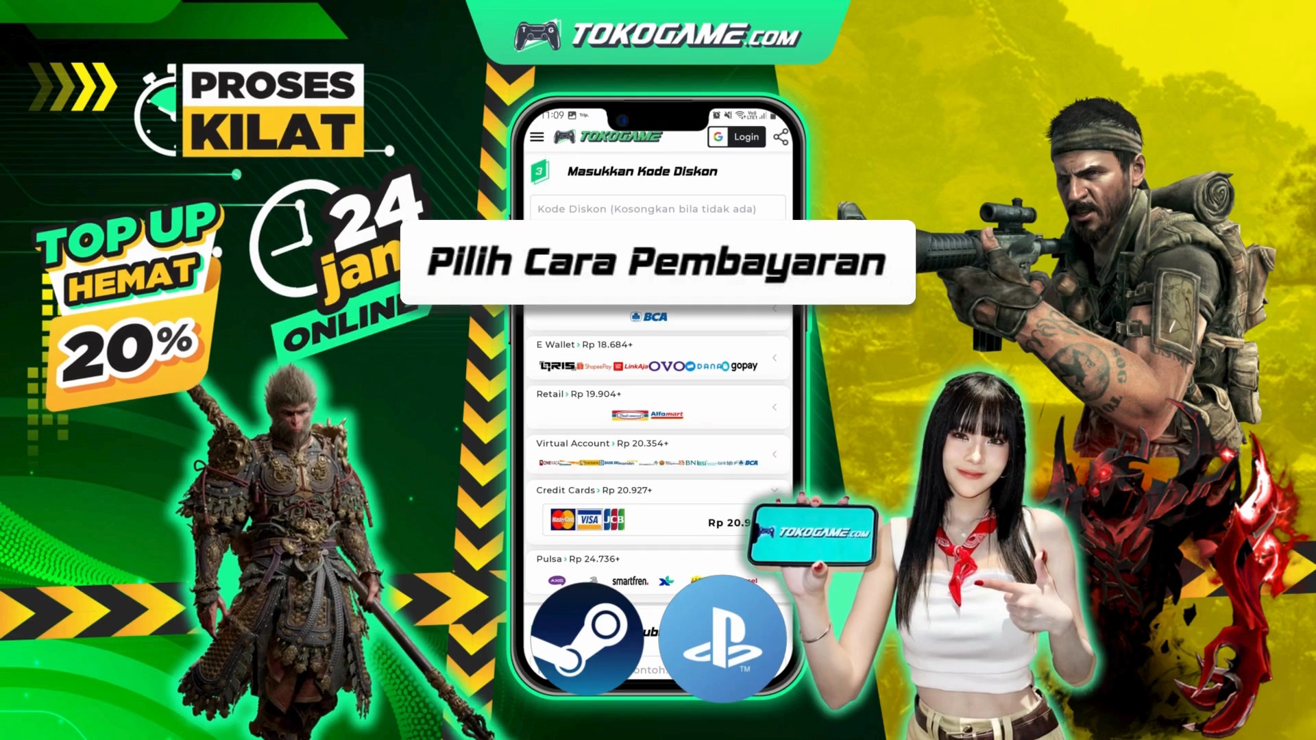 Tokogame.com Facebook ad from Apr 16, 2026