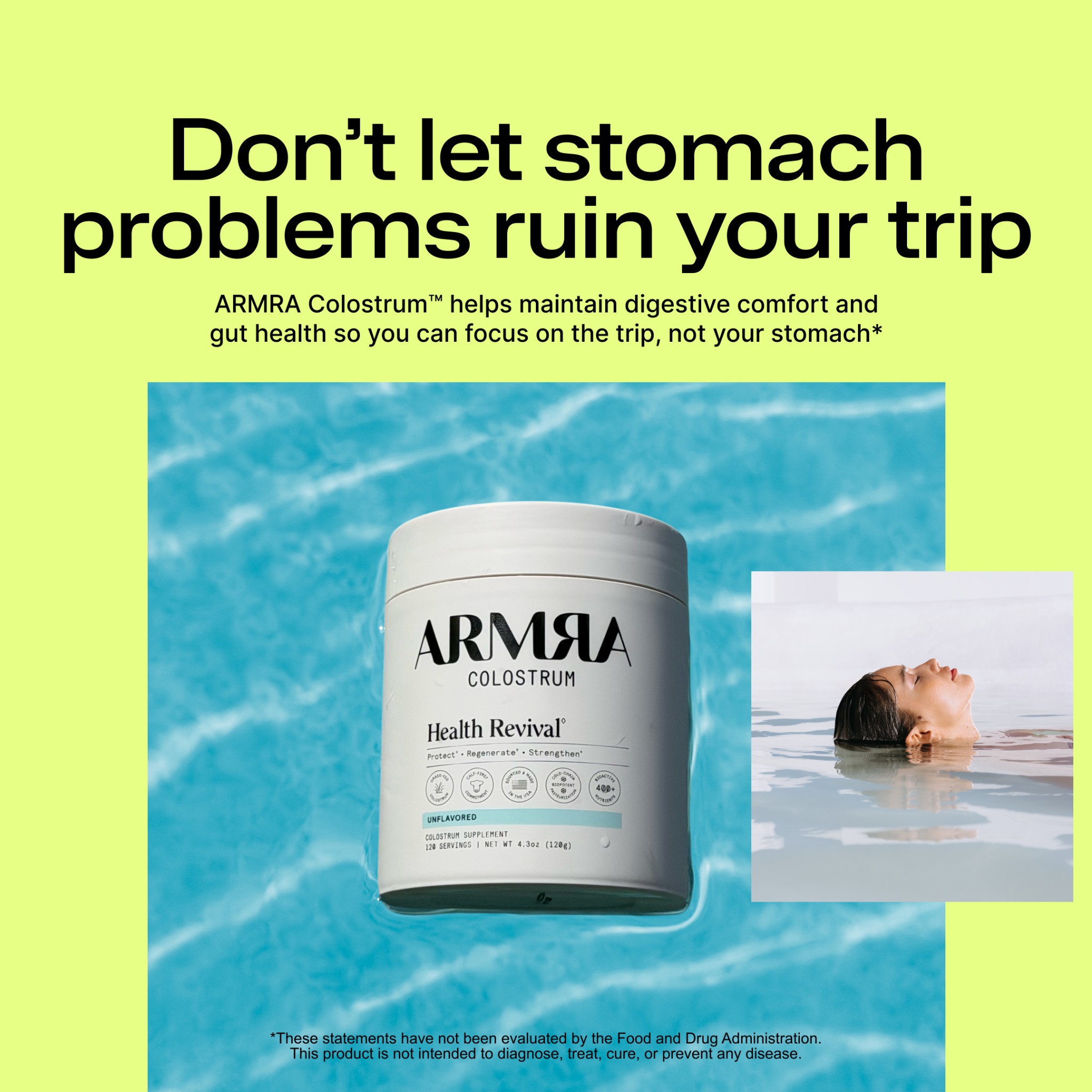 ARMRA Facebook ad