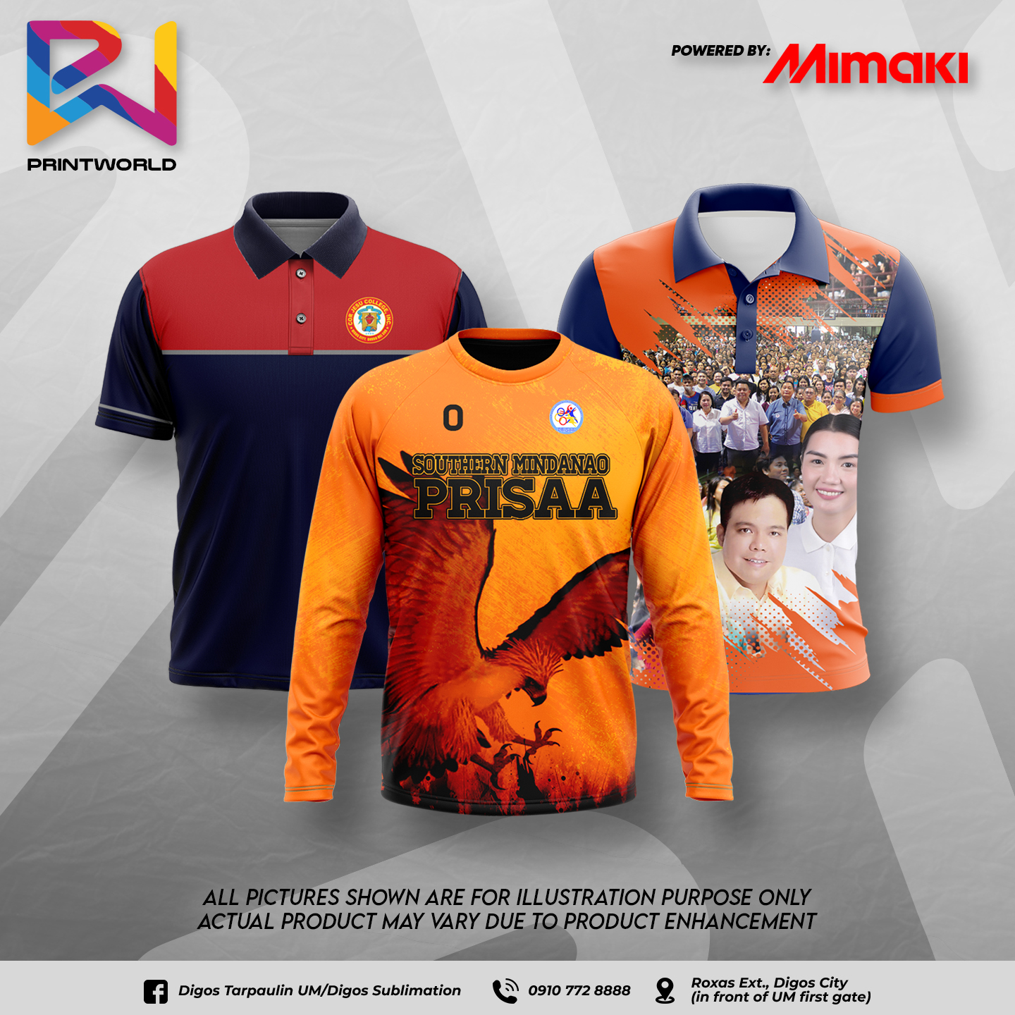 Digos Sublimation Center Facebook ad