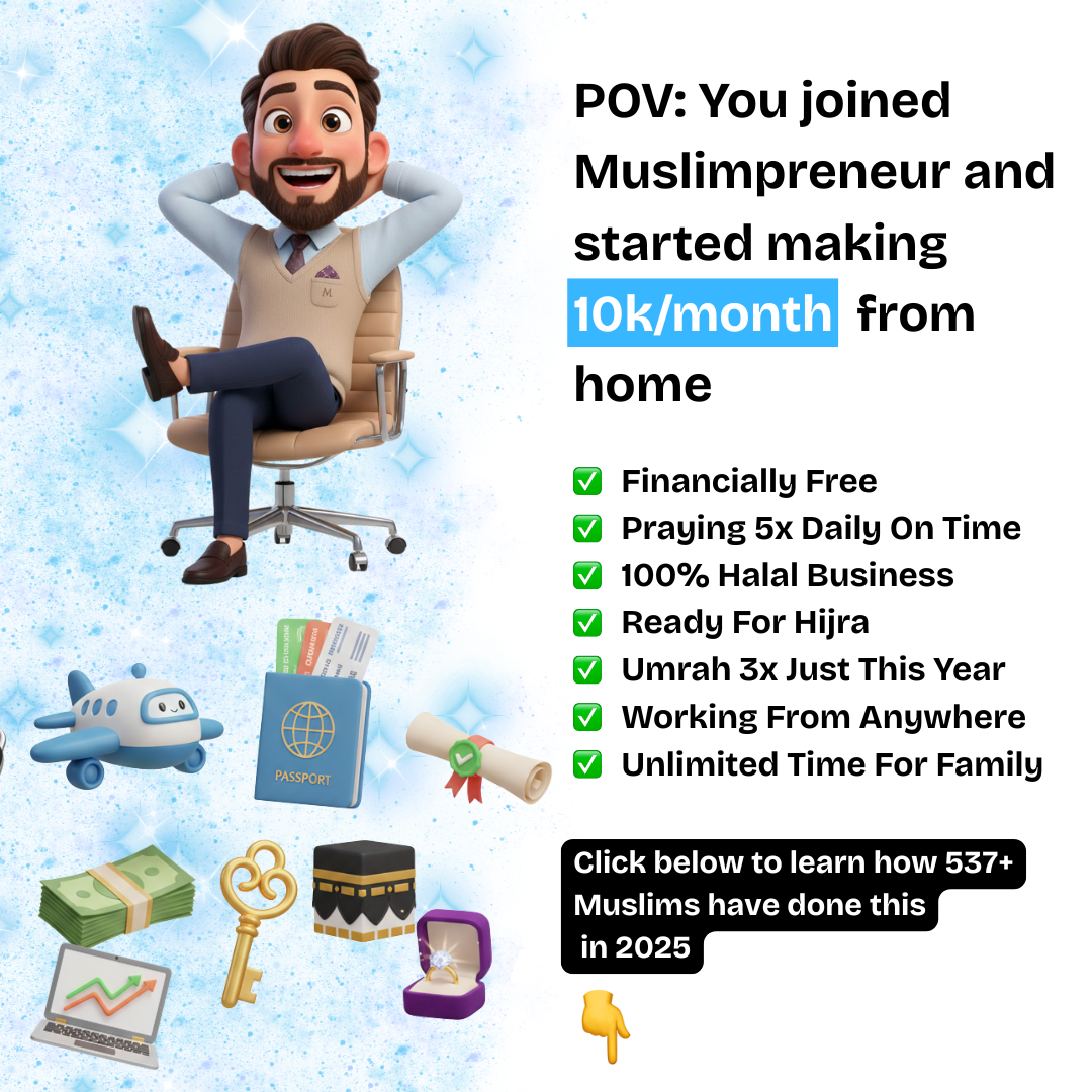 The Muslimpreneur Facebook ad