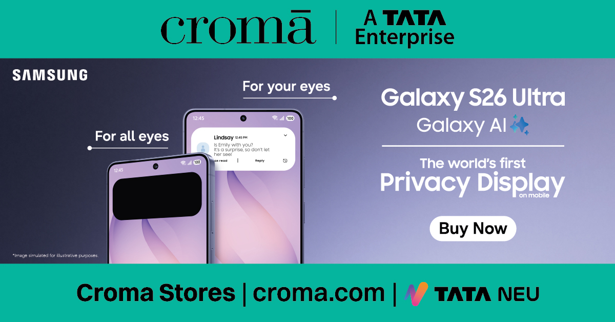 Croma Facebook ad