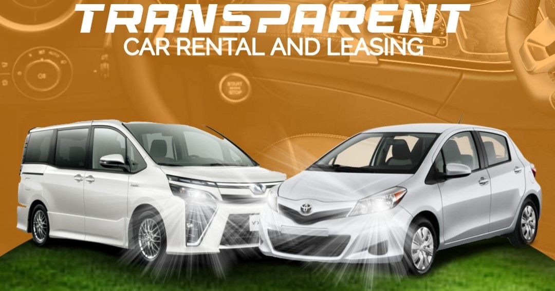 Transparent Car Leasing/Renting Facebook ad: Fast,easy and affordable car rental and leasing.