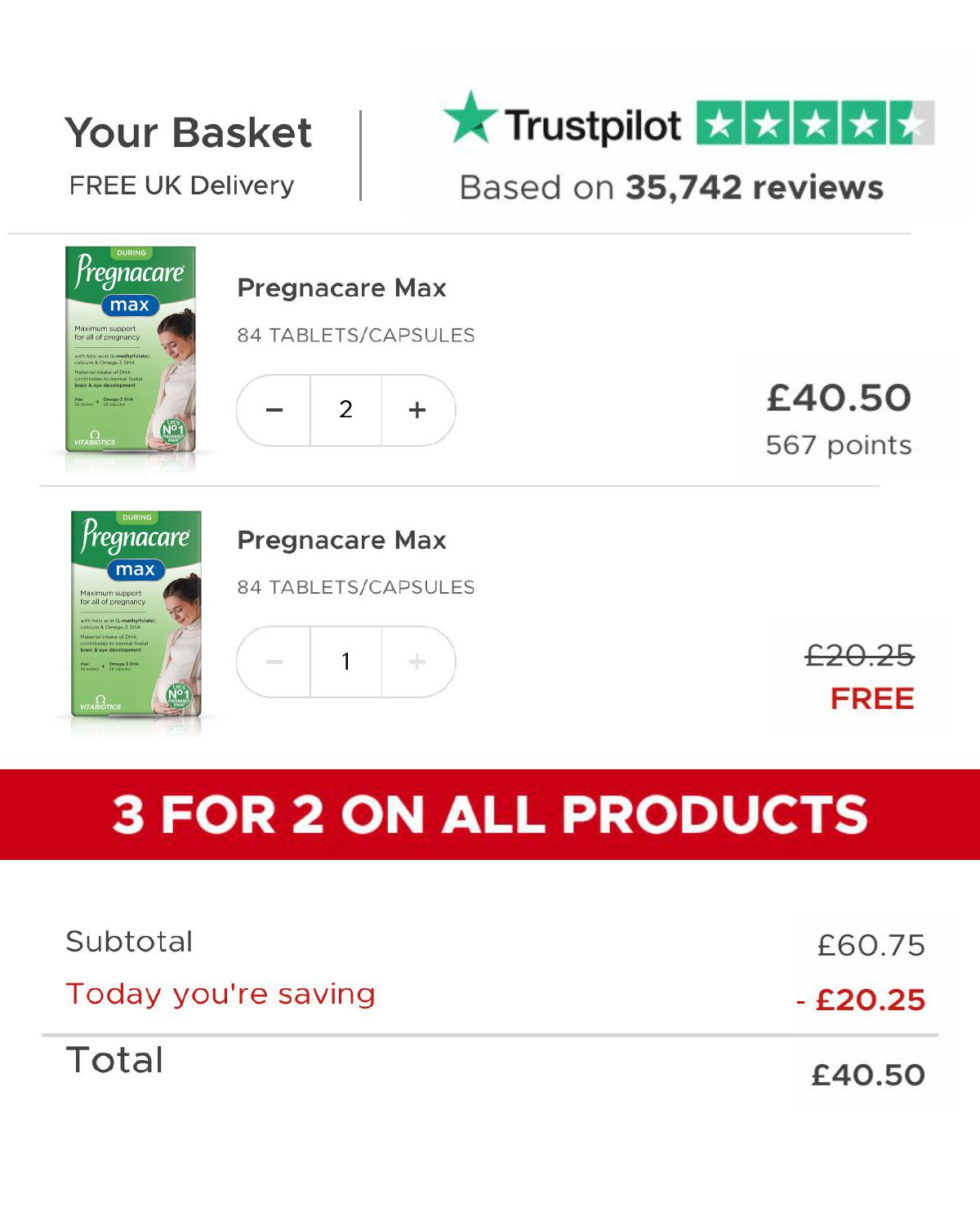 Vitabiotics Facebook ad