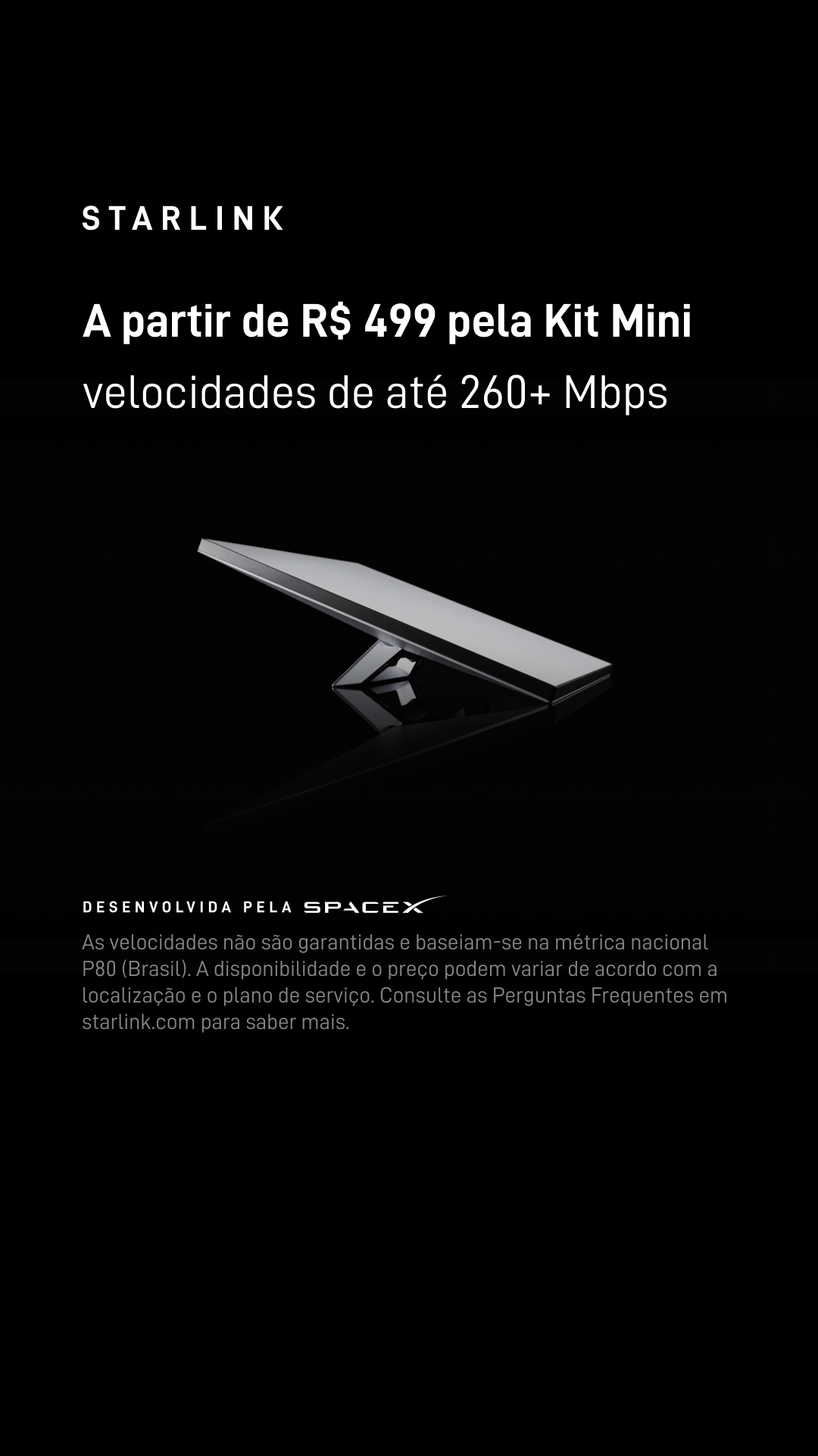 Starlink Facebook ad