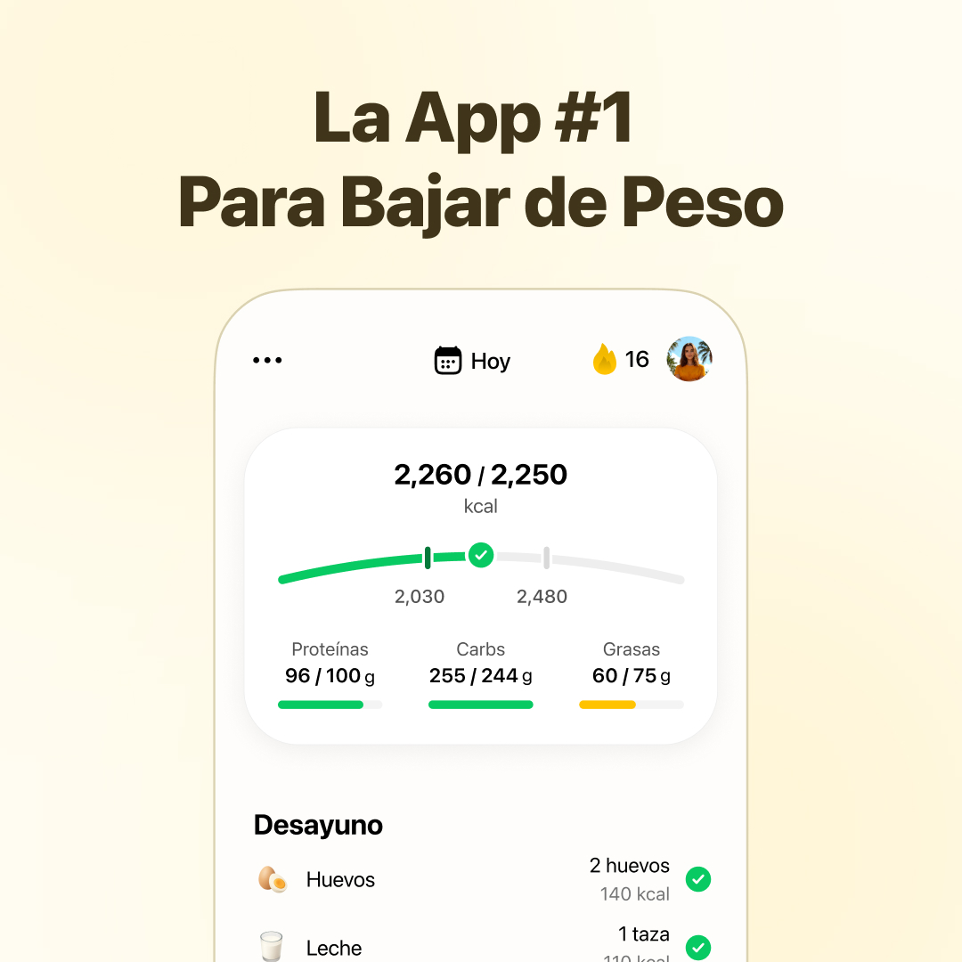 Fitia Español Facebook ad: Fitia: Calorie Counter & Diet