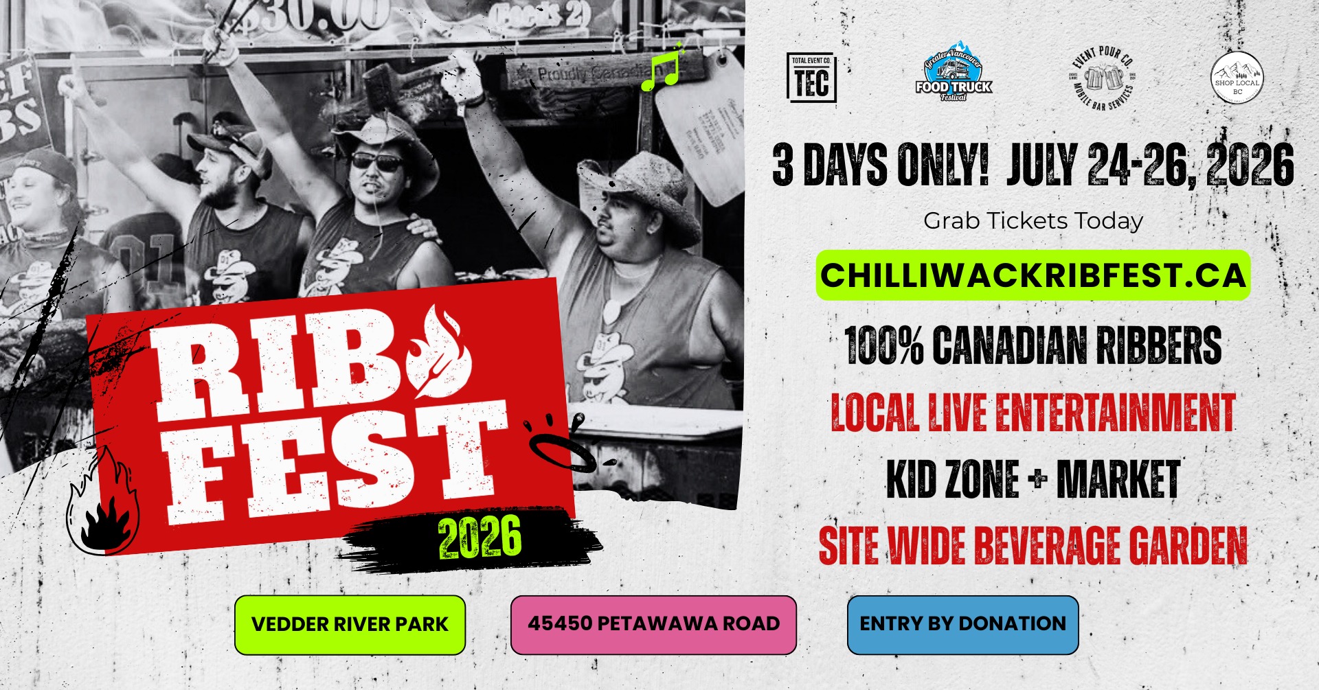 Chilliwack Ribfest Facebook ad: Chilliwack Ribfest 2026
