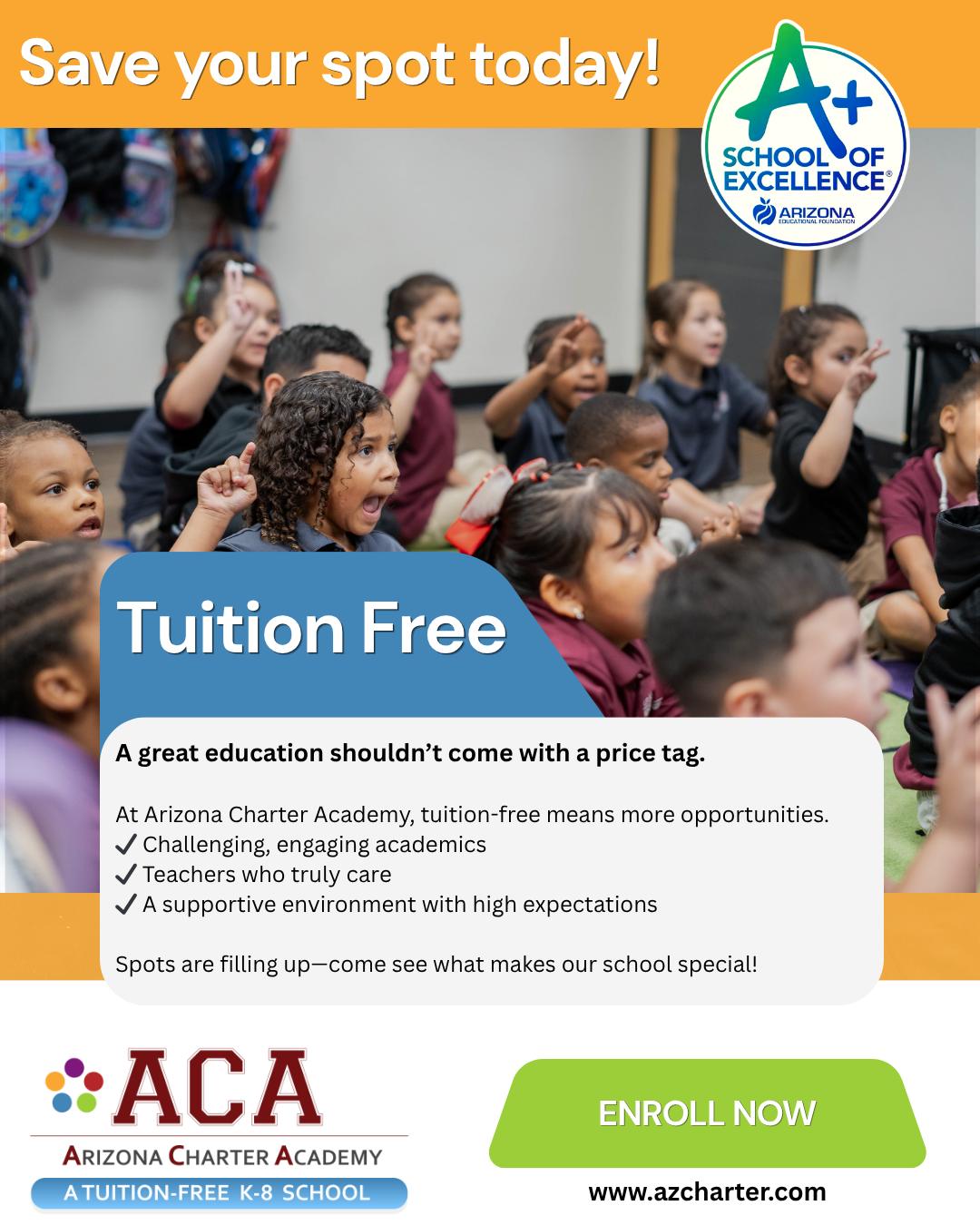 Arizona Charter Academy Facebook ad