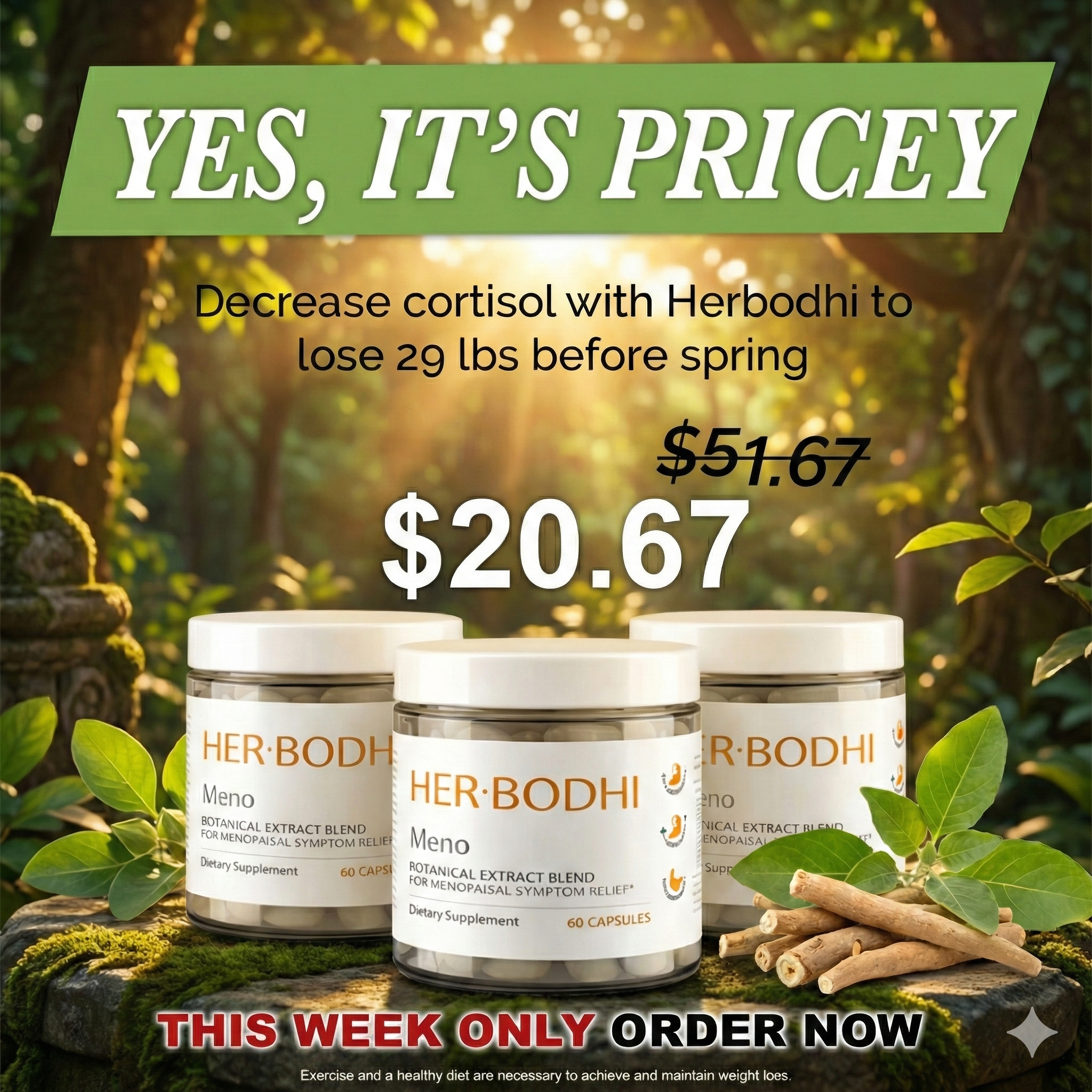 Women's Hormone Health Guide Facebook ad: Last Chance: 60% OFF + FREE Shipping + 3 Gifts