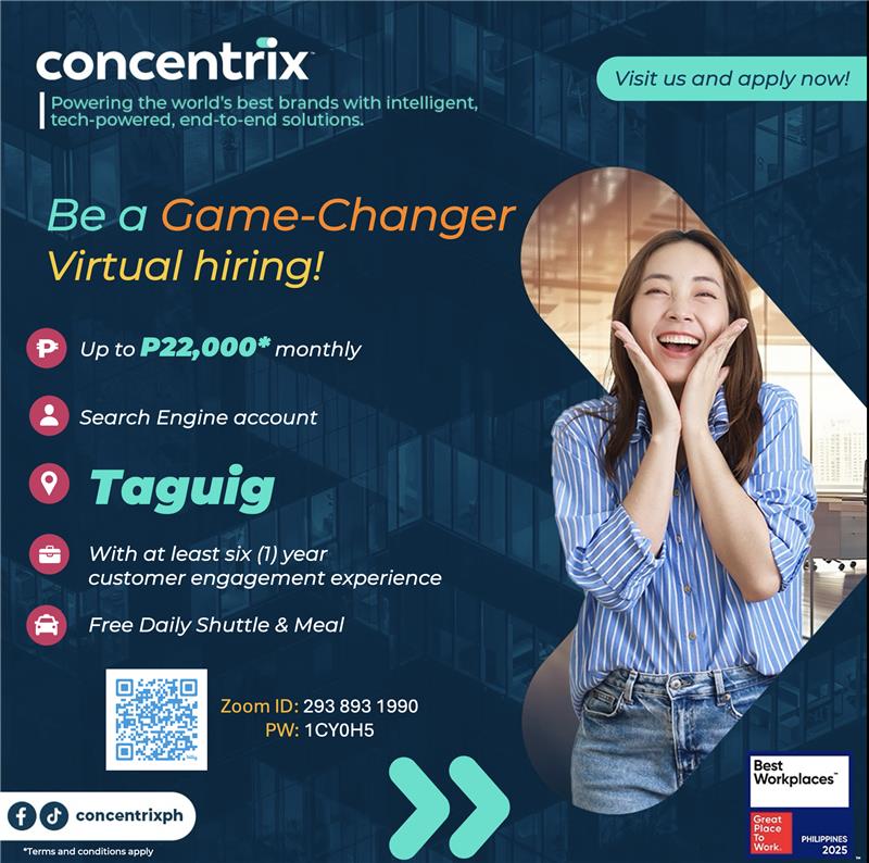 Concentrix Facebook ad