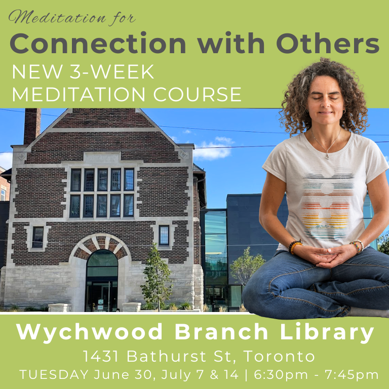 Kadampa Meditation Centre Canada Facebook ad: Meditation for Connection with Others