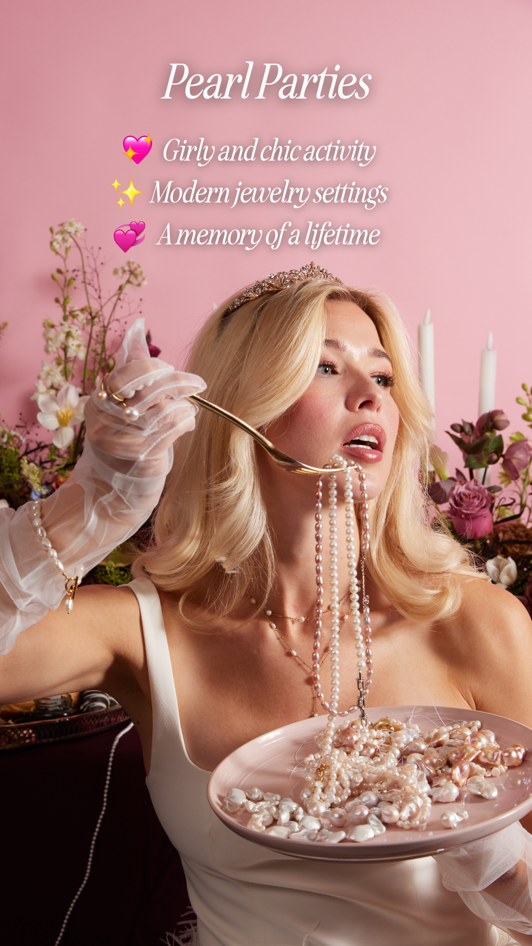 Orange County Pearls Facebook ad from Mar 6, 2026