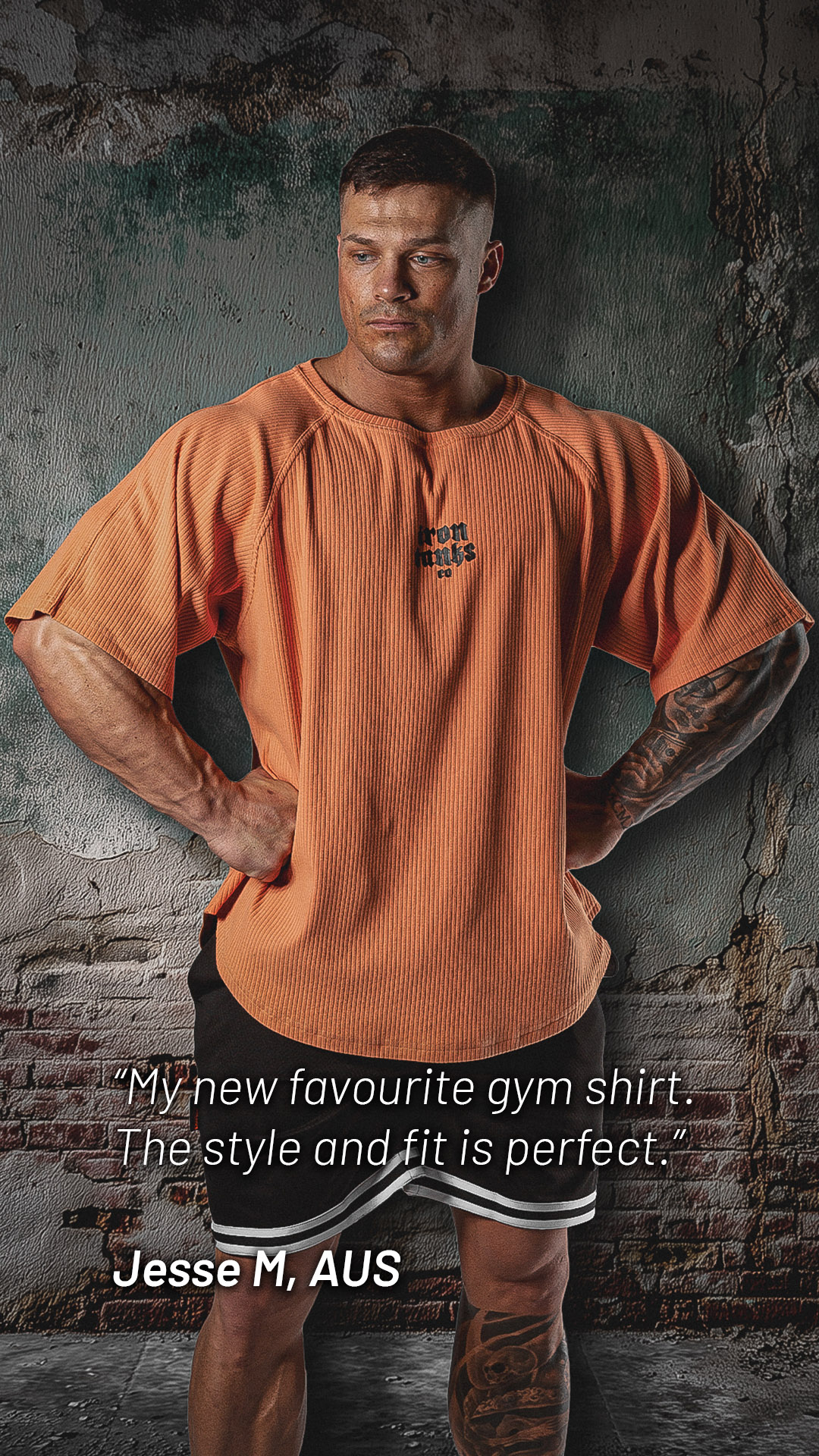 Iron Tanks Gym Gear Facebook ad