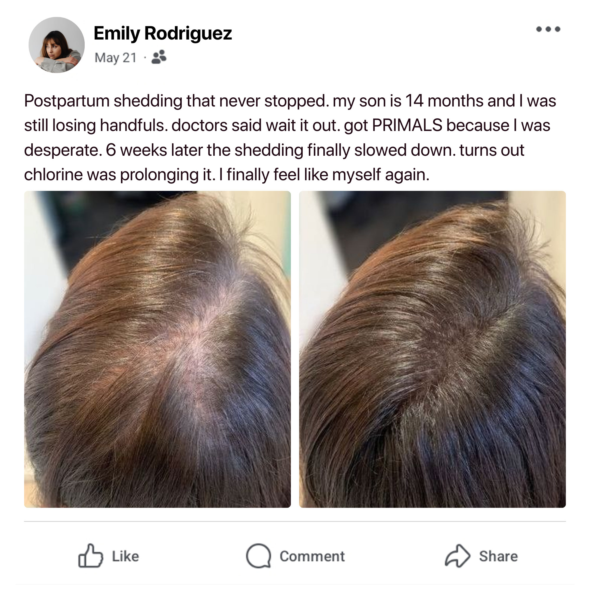 Primals Princess Facebook ad