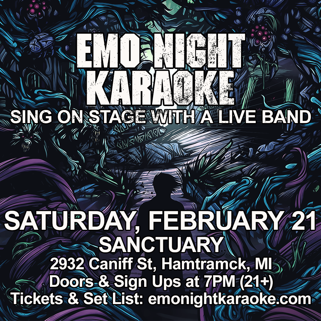 Emo Night Karaoke Facebook ad: Emo Night Karaoke Detroit