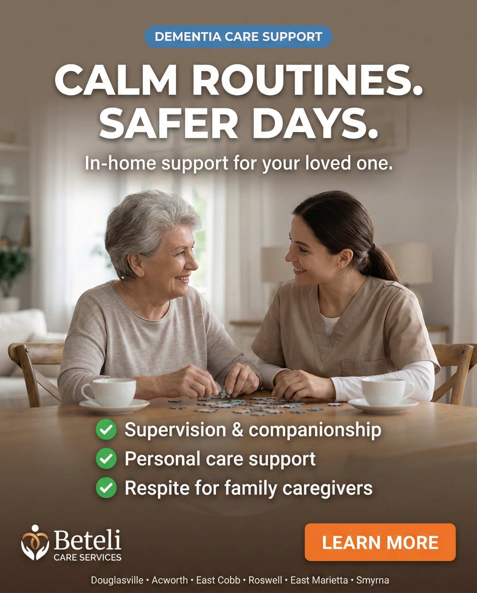Beteli Care Services Facebook ad