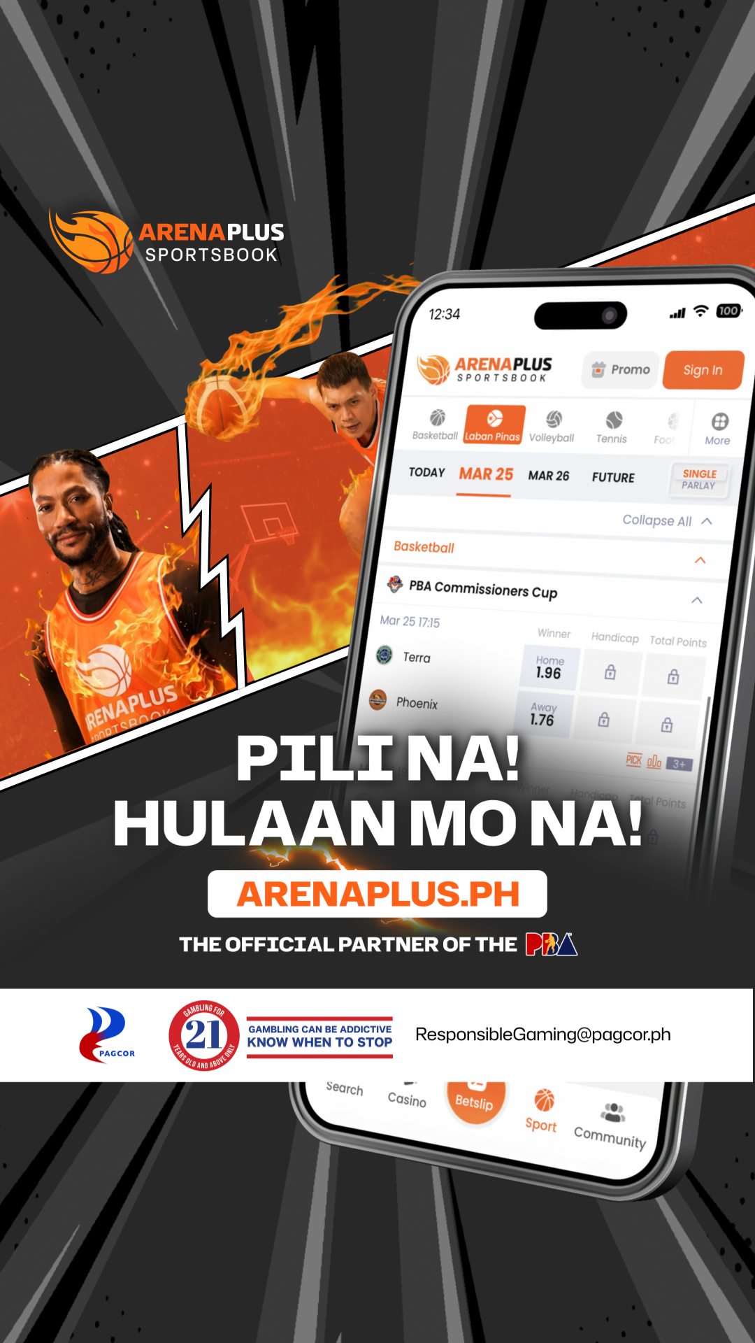 ArenaPlus PH Facebook ad