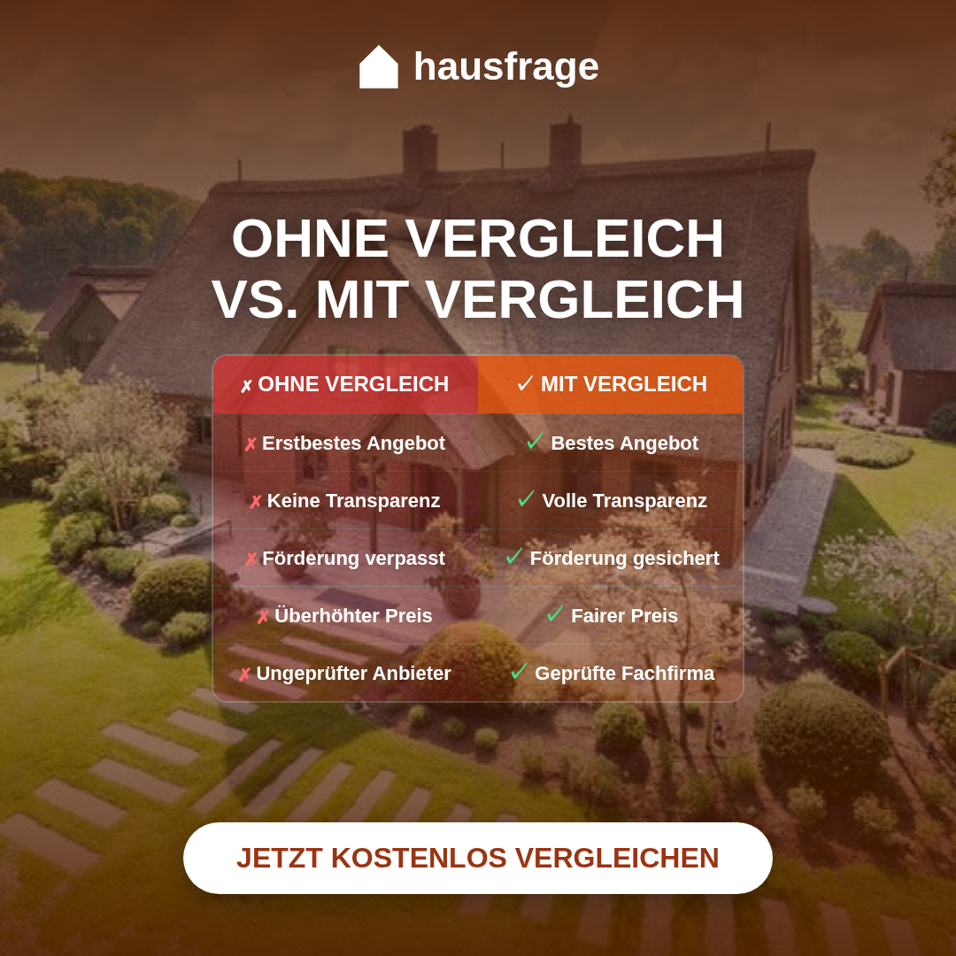 Hausfrage Facebook ad