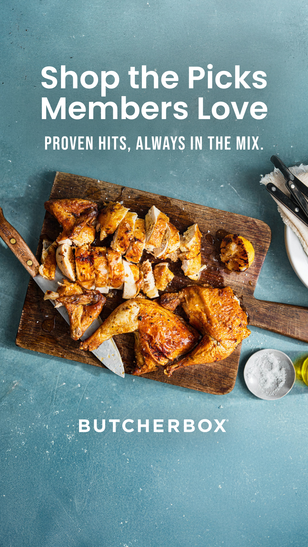 ButcherBox Facebook ad