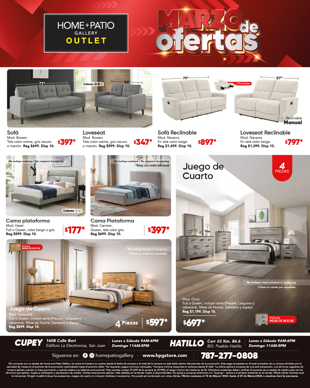 Home + Patio Gallery Facebook ad
