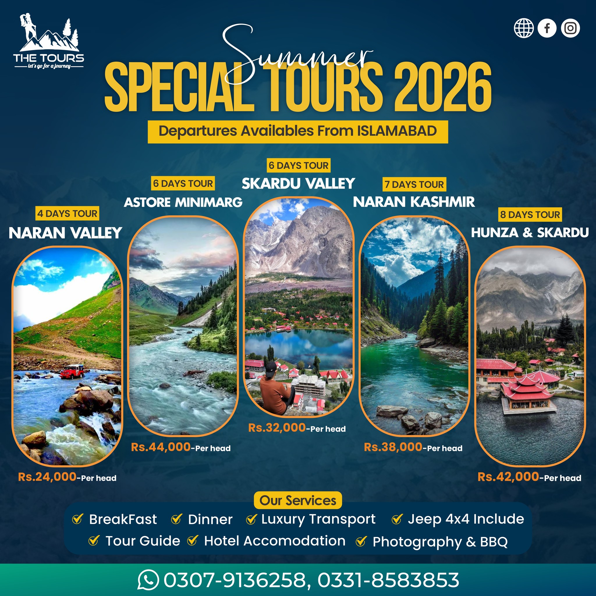 The Tours Facebook ad
