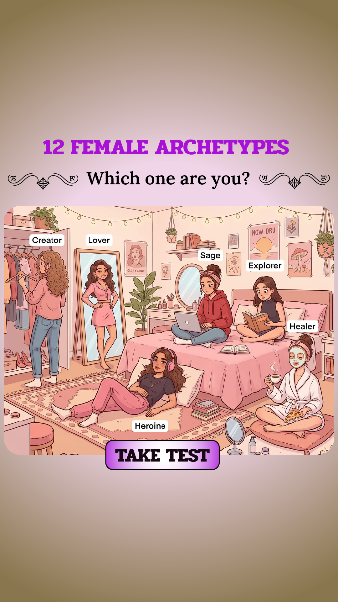 Personality Type Facebook ad