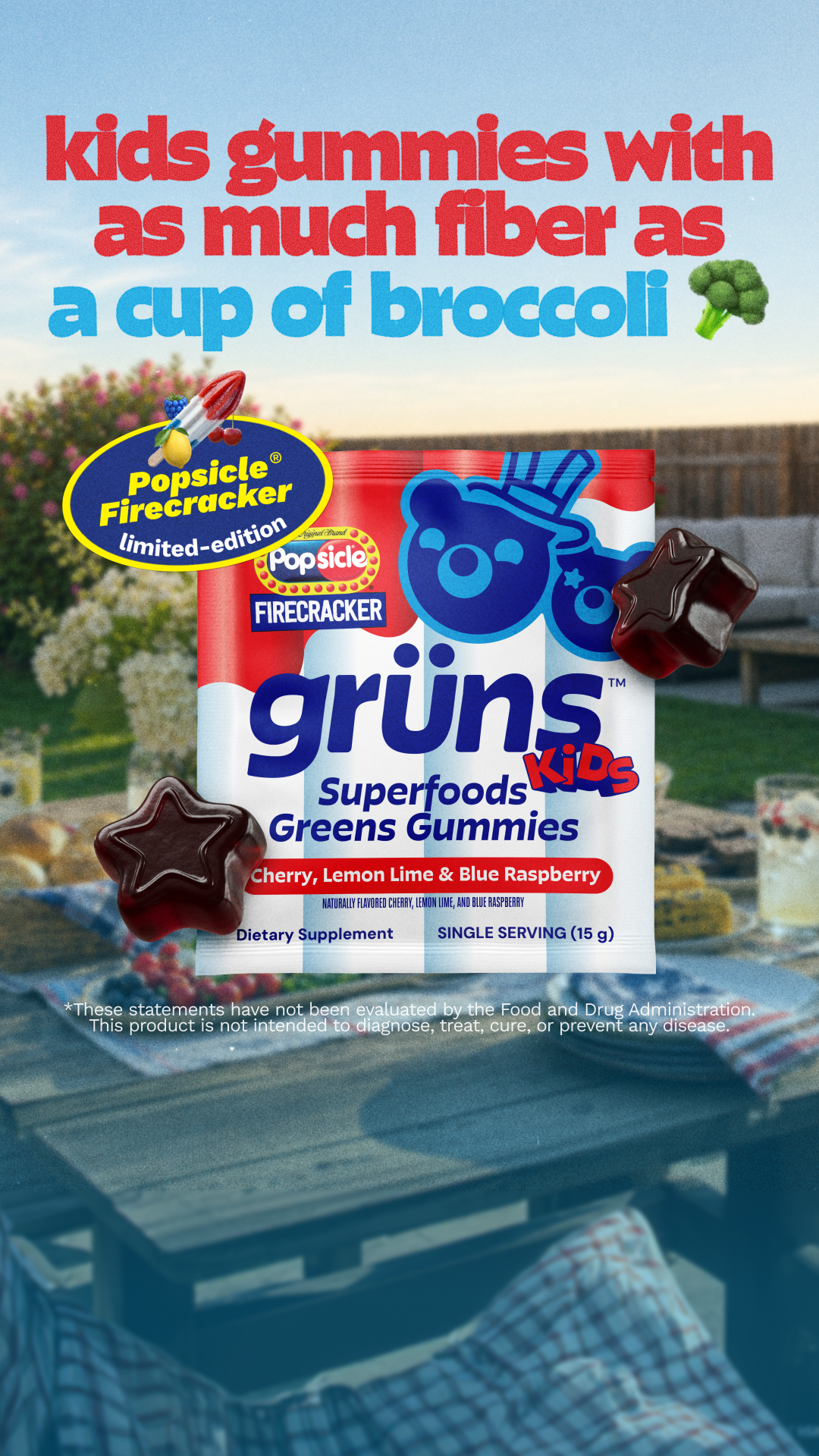 Grüns Kids Facebook ad