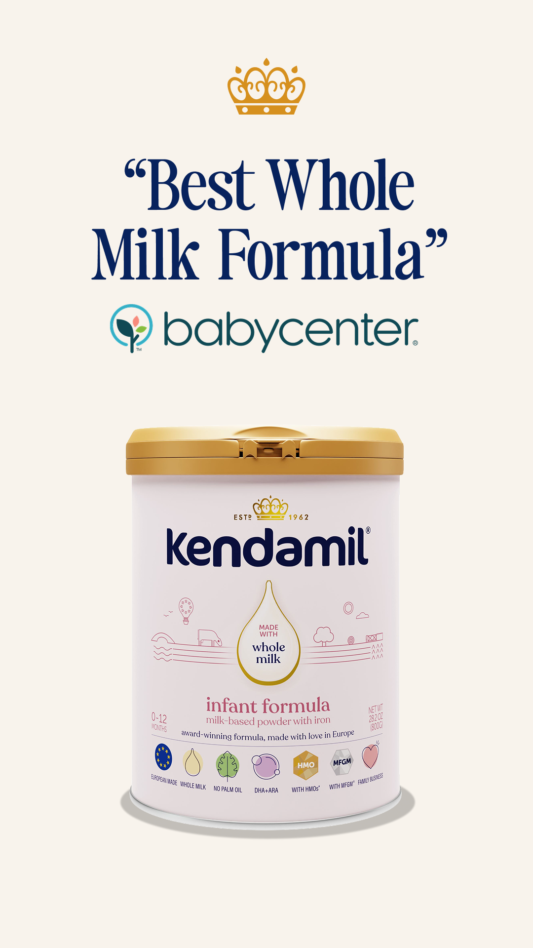 Kendamil USA Facebook ad