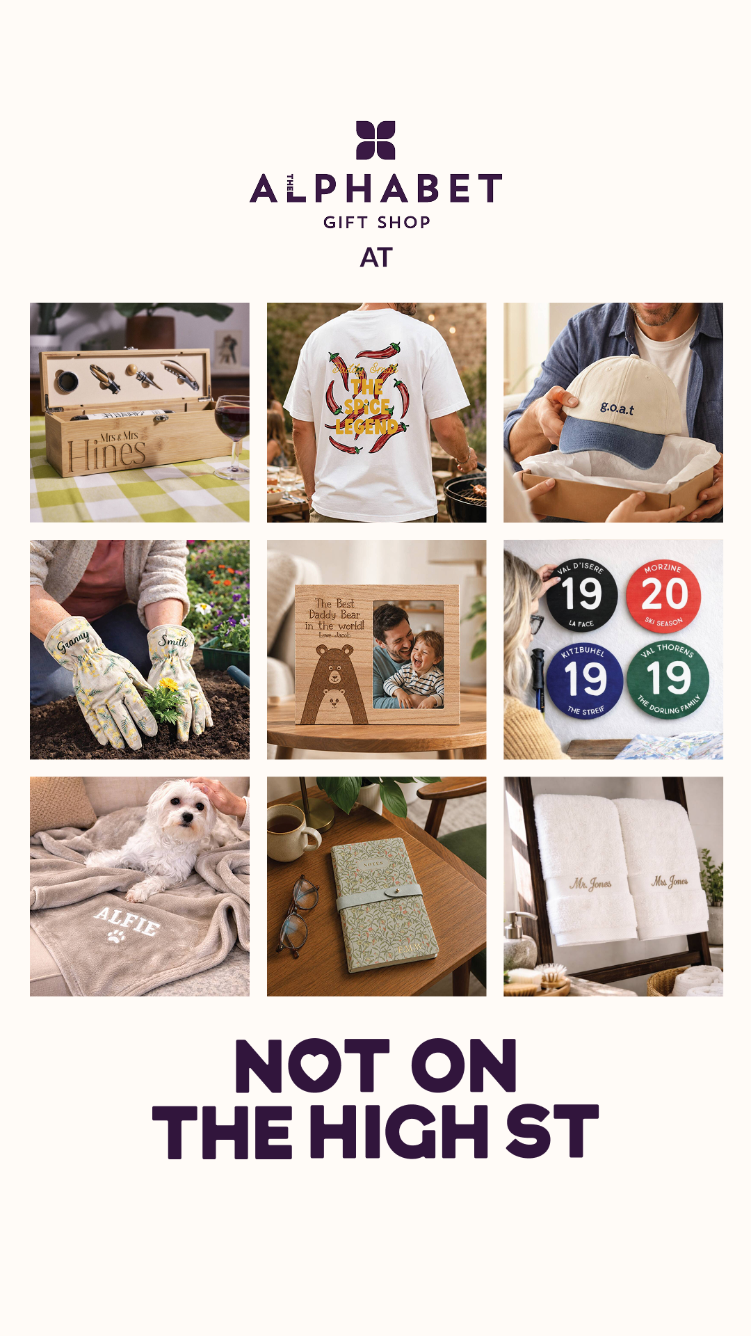 notonthehighstreet Facebook ad