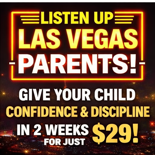 Sin City Krav Maga & Fitness Facebook ad: Level Up Your Child's Confidence!