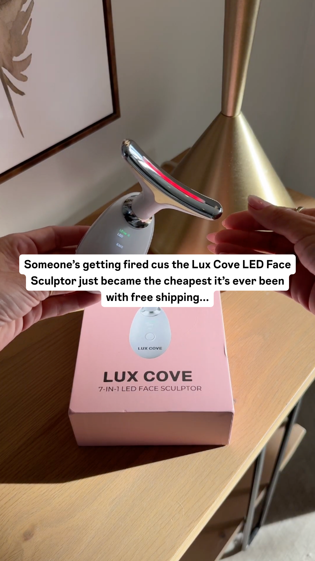 Lux Cove Facebook ad