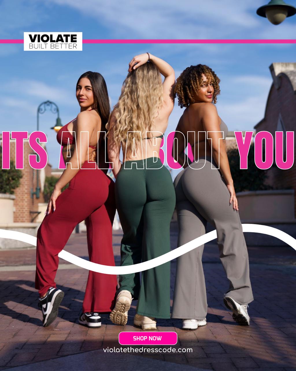 Violate The Dress Code Facebook ad
