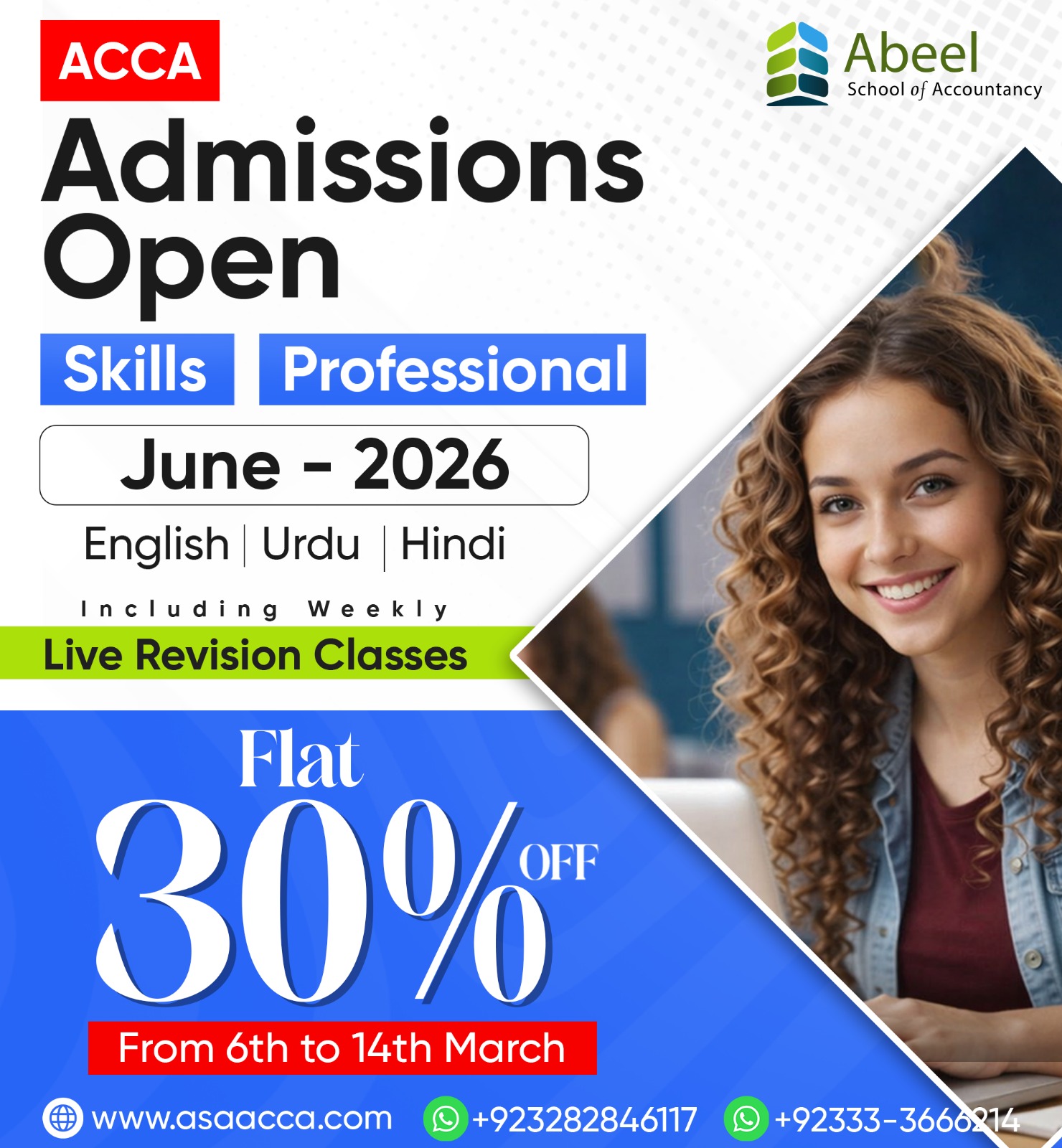 ASA Abeel School of Accountancy Facebook ad