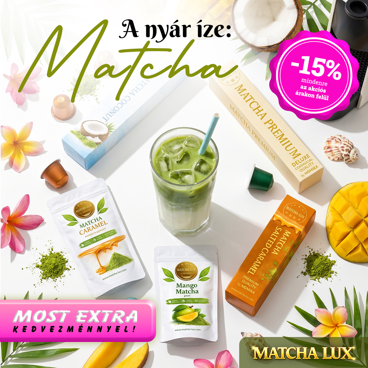 Matcha Lux - Prémium Matcha Tea Facebook ad
