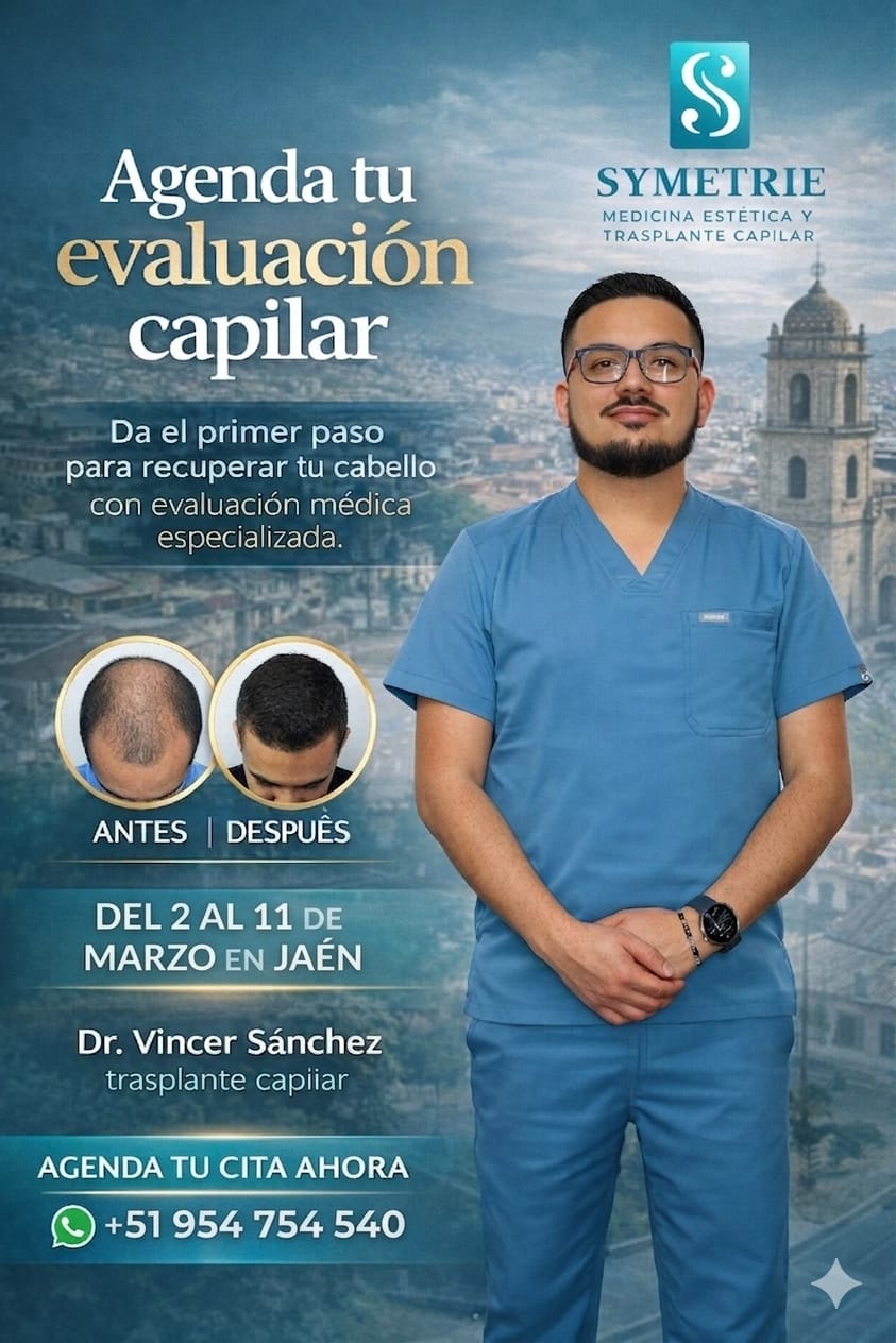 Symetrie Medicina Estética y Trasplante Capilar - Jaén Facebook ad: Chatea con nosotros