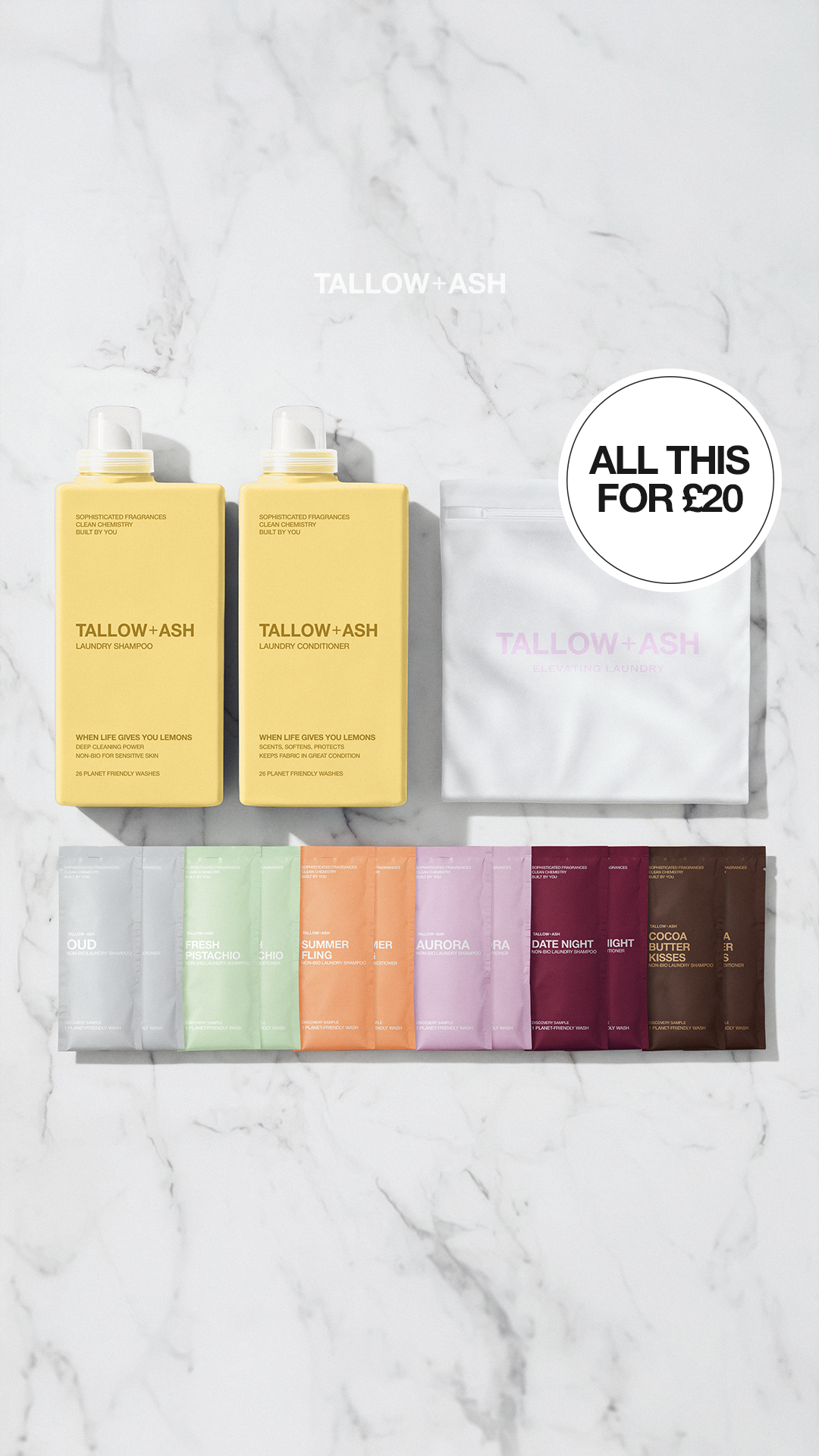 Tallow + Ash Facebook ad